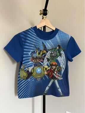 Vintage 2004 Yu-Gi-Oh! GX Anime T-Shirt - Boys 7/8 fit - Y2K Anime